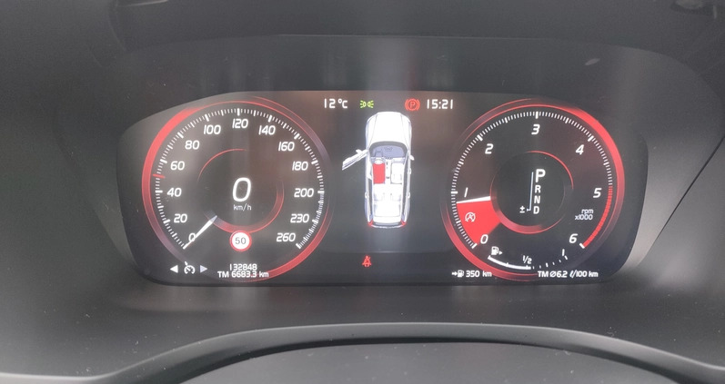 Volvo V60 cena 98277 przebieg: 133000, rok produkcji 2018 z Międzyrzecz małe 742